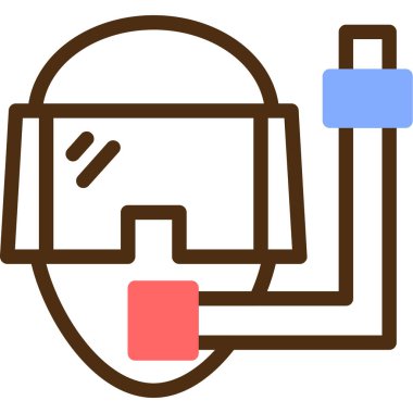 Modern bir simgenin vektör illüstrasyonu