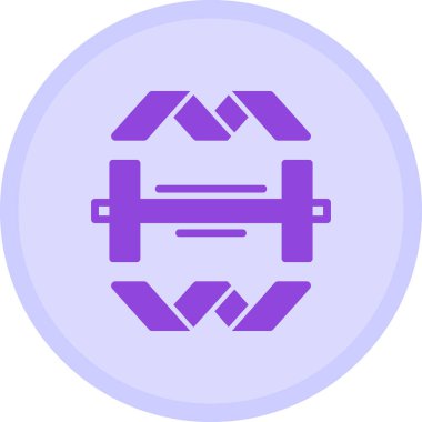 Pusula. Web simgesi basit illüstrasyon