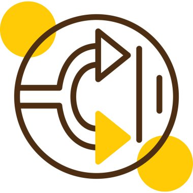 seo modern simgesinin vektör illüstrasyonu