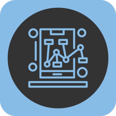 Uygulama simgesinin vektör illüstrasyonu