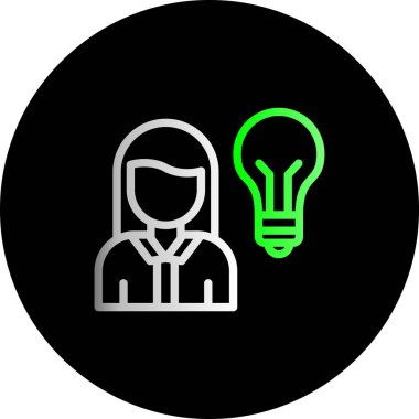 Bir kadın ve erkeğin vektör çizimi