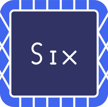 Moda biçimi izole edilmiş beş simge