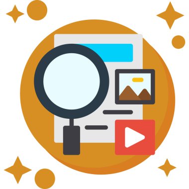 Web tasarım simgesi, vektör illüstrasyonu