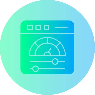 seo modern simgesinin vektör illüstrasyonu