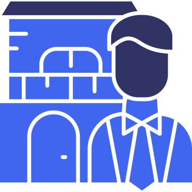 Yapı mimarı simgesi oluşturma - taslak biçimi