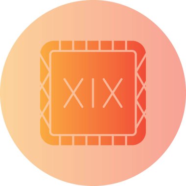 Modern simgenin vektör illüstrasyonu