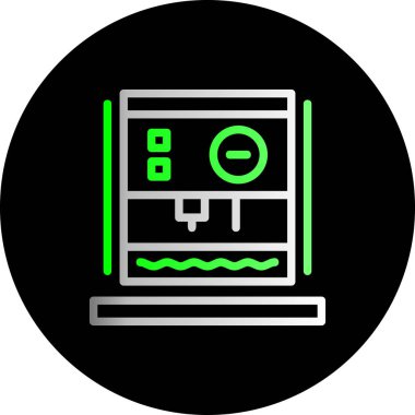 bilgisayar simgesi vektör illüstrasyonu