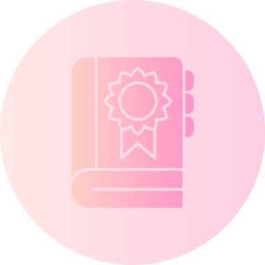 Rozet. Web simgesi basit tasarım