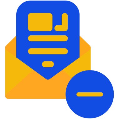 zarf e- posta simgesi vektör illüstrasyon tasarımı