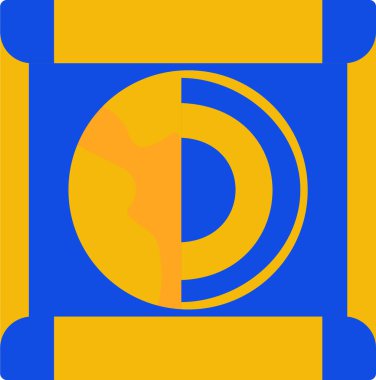 Web için bir arkaplan vektör illüstrasyonu