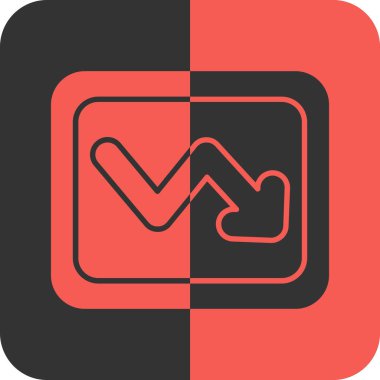 Soyut arkaplanda indirme simgesi izole edildi