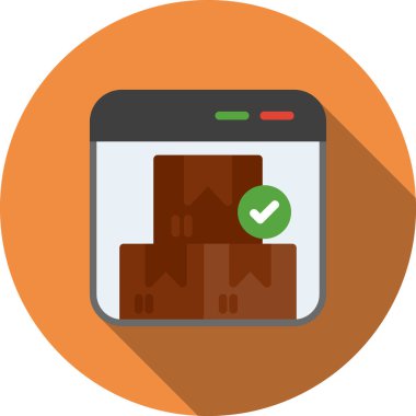 Düz vektör simgesi