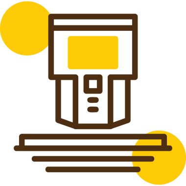 elektronik aygıt simgesi, vektör illüstrasyonu