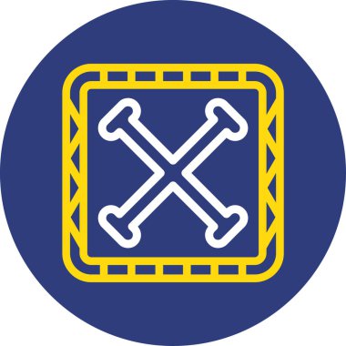 Modern simgenin vektör illüstrasyonu