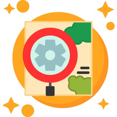 Rozet ödülü simgesi düz stil