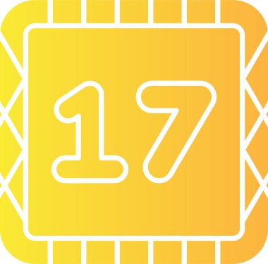 Takvim simgesi vektör illüstrasyonu