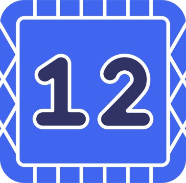 7 numaralı simge işareti tasarımı