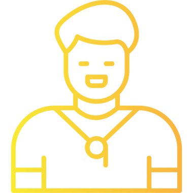 man simgesi vektör illüstrasyonu