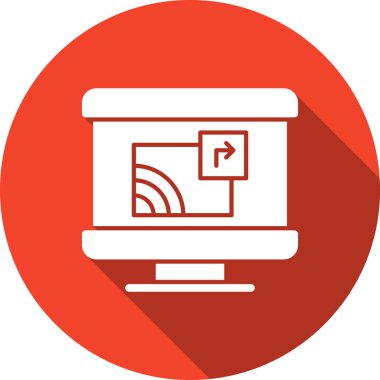 seo modern simgesinin vektör illüstrasyonu