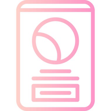 Ağ simgesi. Akıllı telefonun basit bir gösterimi