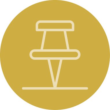 sandalye simgesi çizimi