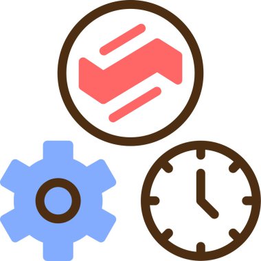 seo modern simgesinin vektör illüstrasyonu