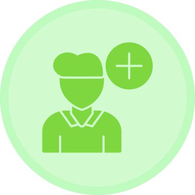 avatar. Web simgesi basit illüstrasyon