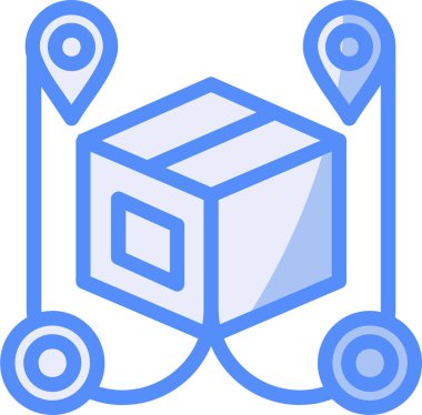 konum haritası konumu simgesi - taslak biçimi