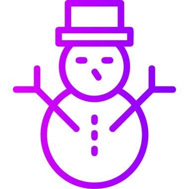 Kardan adamla şapkalı bir adamın vektör çizimi