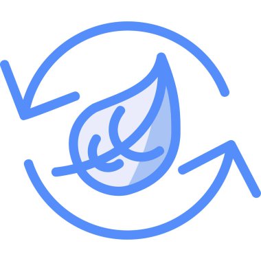 Su damlası. Web simgesi