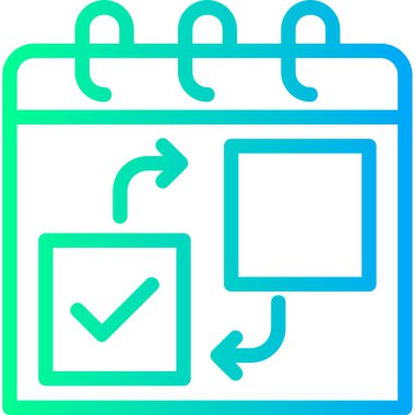 Tamam. Web simgesi basit illüstrasyon