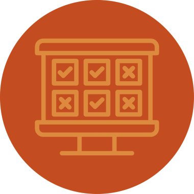 Seo simgesinin vektör illüstrasyonu