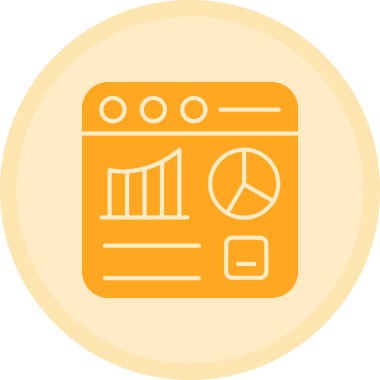 veri analiz vektörü simgesi