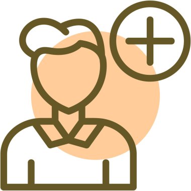 İş adamı ikonu. vektör illüstrasyonu