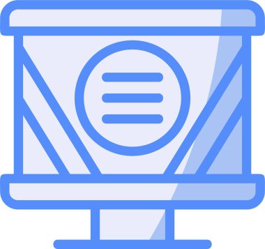 seo modern simgesinin vektör illüstrasyonu