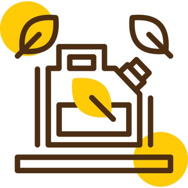 çay fincanı simgesi, vektör illüstrasyonu, tasarım