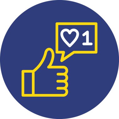 Simge vektör illüstrasyonu gibi