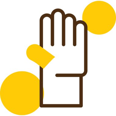 el simgesi vektör illüstrasyonu