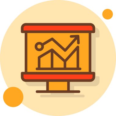 Çizelge. Web simgesi basit tasarım