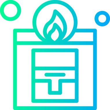 Simge vektör resimlemesini ateşle