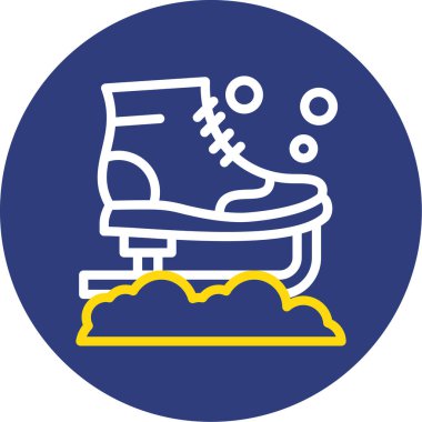 vector illustration of skate icon