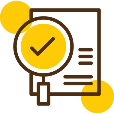 kontrol listesi simgesi, vektör illüstrasyonu