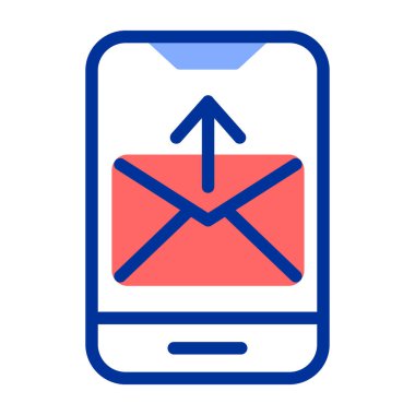 e- posta simgesi vektör illüstrasyonu