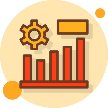 İş çizelgesi. Basit illüstrasyon