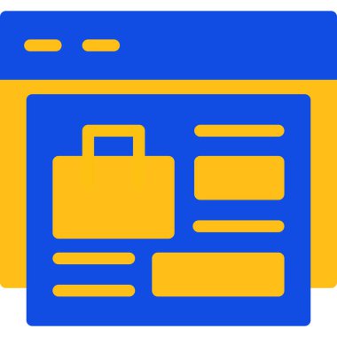 tarayıcı çevrimiçi alışveriş simgesi