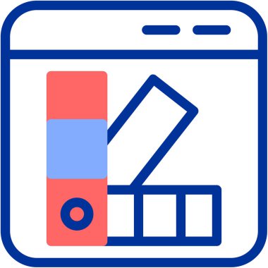 Cep telefonu simgesi, vektör illüstrasyonu