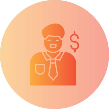 Modern insanın vektör çizimi