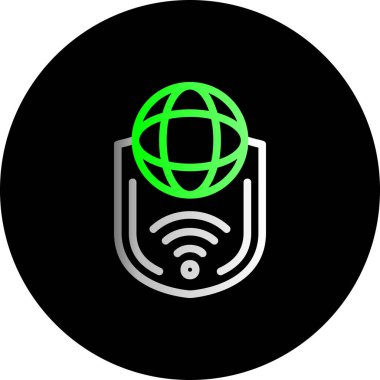 radyo simgesi vektör illüstrasyonu