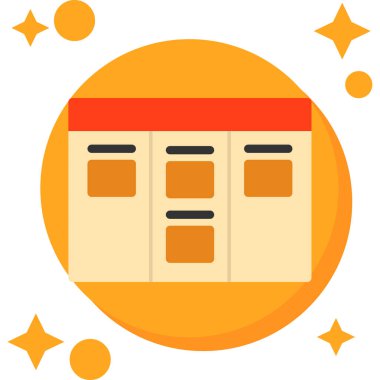 Rozet listesi & listesi için işletme yönetimi dairesi simgesi