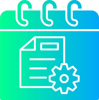 Takvim. Web simgesi basit illüstrasyon